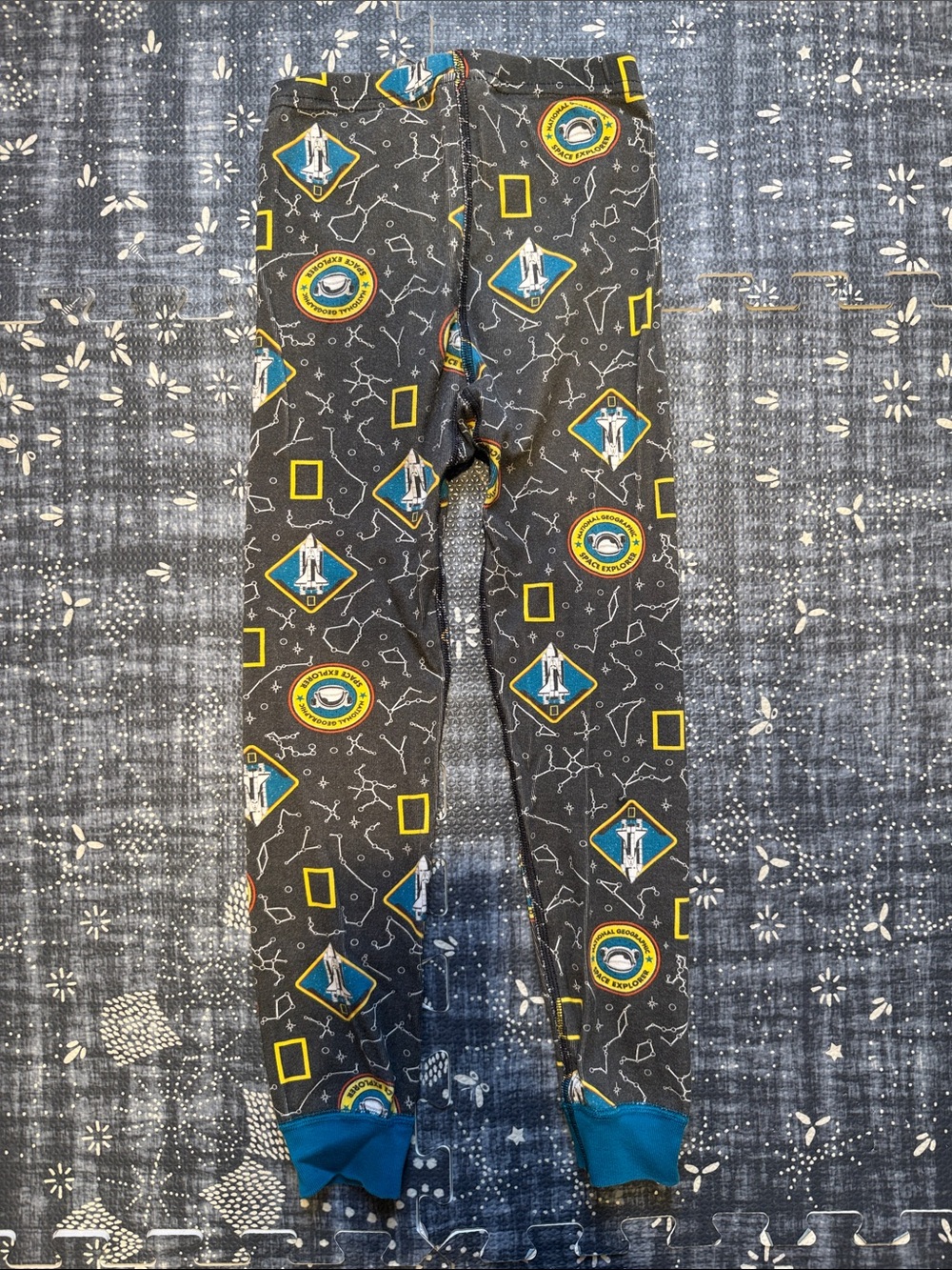 Hanna 6-7 National Geographic Space Explorer Long Johns - Picture 6 of 6
